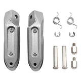 TCMT Front Driver Footpegs Footrests Fit For Suzuki Hayabusa GSX1300R '22-'24 - TCMT