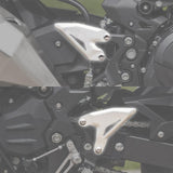 TCMT Front Foot Peg Heel Plate Bracket Fit For Kawasaki Ninja 400 '18-'24 Z400 '19-'24 - TCMT