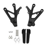 TCMT Front Foot Pegs Footrest Mount Bracket Fit For Honda CBR600F4 '99-'00 CBR600F4i '01-'06