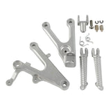 TCMT Front Footrest Foot Pegs Rest Bracket Fit For Yamaha YZFR6 '03-'05 YZFR6S '06-'09