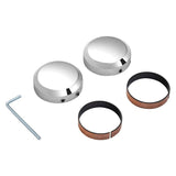 TCMT Front Fork Stem Upper Nut Covers Fit For Harley Softail '09-'20 Dyna '09-'17 - TCMT