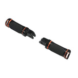 TCMT Front Rider Footpegs Anti-Slip Footrest Fit For Harley Softail - TCMT
