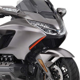 TCMT Front Upper Cowl Lights LED Turn/Runing Fit For Honda Goldwing GL1800 '18-'23 - TCMT
