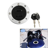TCMT Fuel Gas Tank Cap Cover Key Fits For Suzuki GSXR600 '97-'03 SV650 SV650S '99-'02 - TCMT
