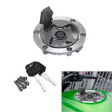 TCMT Fuel Gas Tank Cap Cover Lock Key Fit For Kawasaki ER250 ER300 Z250 Z300 '13-'16 - TCMT
