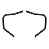 TCMT Gloss Black/Chrome Engine Guard Crash Bar Fit For Indian '20-'26 - TCMT