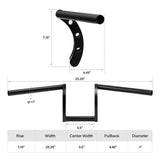 TCMT Handlebar 1" Z Fit For Harley Custom Bobber Softail Dyna Sportster 1200 - TCMT