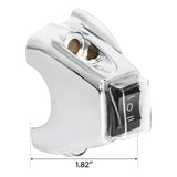 TCMT Handlebar Fog Headlight Horn Switch Button Fit For Harley Touring - TCMT