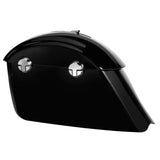 TCMT Hard Saddlebags w/ Electronic Latch Audio Lid Fit For Indian Chieftain 2014-2018, Roadmaster 2015-2023, Springfield 2016-2023 - TCMT