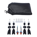 TCMT Hard Saddlebags w/ Electronic Latch Audio Lid Fit For Indian - TCMT