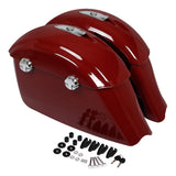 TCMT Hard Saddlebags w/ Electronic Latch Fit For Indian - TCMTMOTOR