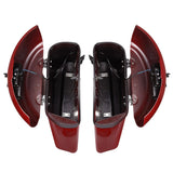 TCMT Hard Saddlebags w/ Electronic Latch Fit For Indian - TCMTMOTOR