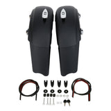 TCMT Hard Saddlebags w/ Electronic Latch Fit For Indian - TCMTMOTOR