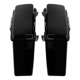 TCMT Hard Saddlebags W/Latch Fit For Harley Touring '93-'13