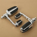 TCMT Heel Rest Male Style Mount Foot Pegs Fit For Harley Softail Sportster Dyna - TCMT