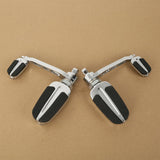 TCMT Heel Rest Male Style Mount Foot Pegs Fit For Harley Softail Sportster Dyna - TCMT