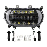 TCMT LED Headlight Hi/Lo Lamp Turn Signal Lights Fit For Harley Road Glide '15-'24 - TCMT
