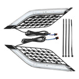 TCMT LED Radiator Grill Panels Light Fit For Honda Goldwing GL1800 Tour '18-'23 - TCMT