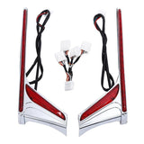 TCMT LED Run Brake Rear Light Vertical Strips Fit For Honda Goldwing 1800 '12-'17