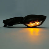 TCMT LED Turn Signal Integrated Rear View Side Mirrors Fit For Fit For KAWASAKI NINJA H2 2015-2022 - TCMT