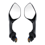 TCMT LED Turn Signal Integrated Rear View Side Mirrors Fit For KAWASAKI NINJA ZX10R ZX-10R 2016-2020 - TCMT