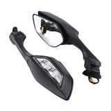 TCMT LED Turn Signal Integrated Rear View Side Mirrors Fit For KAWASAKI NINJA ZX10R ZX-10R 2016-2020 - TCMT
