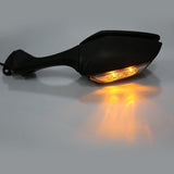TCMT LED Turn Signal Integrated Rear View Side Mirrors Fit For KAWASAKI NINJA ZX10R ZX-10R 2016-2020 - TCMT