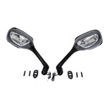 TCMT LED Turn Signal Integrated Rear View Side Mirrors Fit For Suzuki GSXR1000 2005-2016 GSXR600 GSXR750 2006-2020 - TCMT