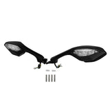 TCMT LED Turn Signal Integrated Rear View Side Mirrors Fit For Yamaha YZF R1 '15-'24 Yamaha YZF R6 '17-'22 - TCMT