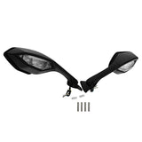 TCMT LED Turn Signal Integrated Rear View Side Mirrors Fit For Yamaha YZF R1 '15-'24 Yamaha YZF R6 '17-'22 - TCMT