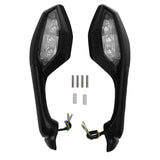 TCMT LED Turn Signal Integrated Rear View Side Mirrors Fit For Yamaha YZF R1 '15-'24 Yamaha YZF R6 '17-'22 - TCMT