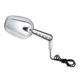 TCMT Muscle Rear View Mirrors LED Turn Signals Fit For Harley V-Rod VRSCF 2009-2017 - TCMTMOTOR