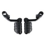 TCMT Long Highway Foot Pegs Fit For Harley 1-1/4" Bars Engine Guards Road King Road Glide Street Glide - TCMTMOTOR