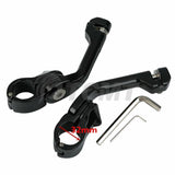 TCMT Long Highway Foot Pegs Fit For Harley 1-1/4" Bars Engine Guards Road King Road Glide Street Glide - TCMTMOTOR
