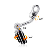 TCMT Long Highway Footpegs Fit For Harley Electra Road King Street Glide 1-1/4" Bars - TCMTMOTOR