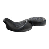 TCMT Low Profile Driver Passenger Seat Fit For Harley Touring '09-'23.5 - TCMT