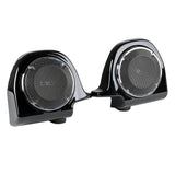 TCMT Lower Fairing 6.5" Speakers Grill Box Pod Fit For Harley Touring '88-'13 - TCMT