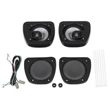 TCMT Lower Fairing Audio Speakers Black Fit For Harley Touring '06-'13