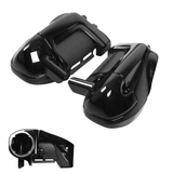 TCMT Lower Vented Leg Fairings 6.5" Speaker Box Pods Fit For Harley Touring 1983-2013 - TCMTMOTOR