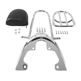 TCMT Luggage Rack Baseplate Sissy Bar Pad Fit For Harley VRSCAW VRSCDX '07-'11 - TCMT
