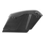 TCMT Matte Black 5" Stretched Hard Saddlebags Fit For Harley Touring '14-'24