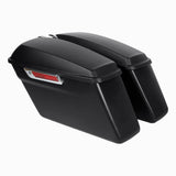 TCMT Matte Black Hard Saddlebags Fit For Harley Touring '14-'24