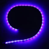 TCMT Motorcycle Re 3528 SMD LED Flexible Strip Bar Light Lamp DC 12V 64cm Waterproof