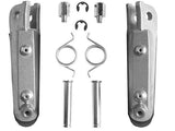 TCMT New Front Footrest Footpegs For Honda CBR 600 F3 1995-1998 F4 F4i 1999-2006 - TCMTMOTOR