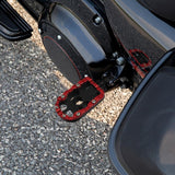 TCMT Passenger Footpegs Highway Pegs Footrests Fit For Harley Touring Sportster Softail - TCMT