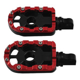 TCMT Passenger Footpegs Highway Pegs Footrests Fit For Harley Touring Sportster Softail - TCMT