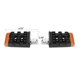TCMT Passenger Highway Pegs Positions Footrest Footpegs Fit For Harley Touring Models - TCMT