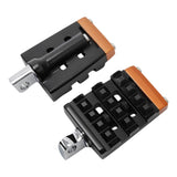TCMT Passenger Highway Pegs Positions Footrest Footpegs Fit For Harley Touring Models - TCMT