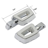 TCMT Passenger Rear Footpegs Pedal Pads Fit For Harley Softail '18-'23 - TCMT