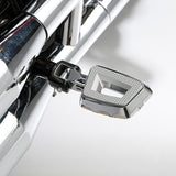 TCMT Passenger Rear Footpegs Pedal Pads Fit For Harley Softail '18-'23 - TCMT